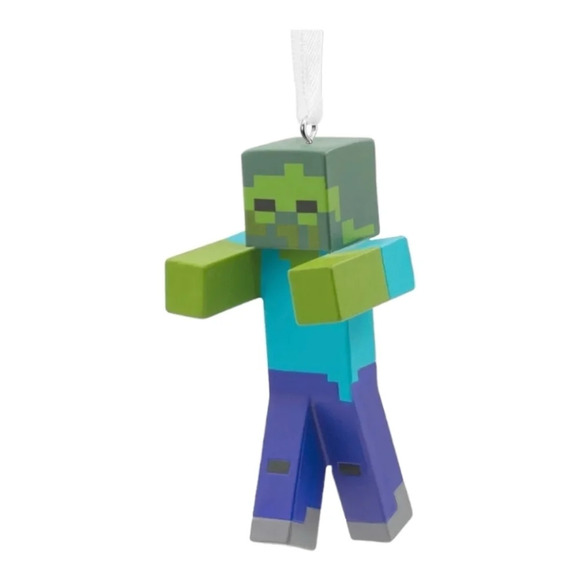 Hallmark Christmas Ornament Minecraft Zombie NWT - Picture 2 of 5